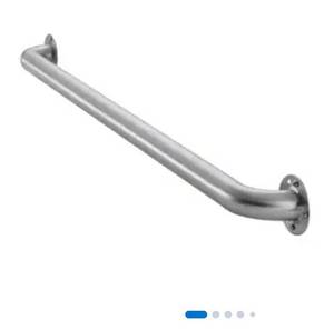 lot 8718 image: Project Source Exposed Screw 36-in Stainless steel Wall-mount ADA Compliant Grab Bar ( 500-lb Weight Capacity )