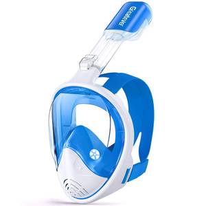 lot 8743 image: Greatever Full Face Snorkel Mask, Snorkeling Gear for Adults with Latest Dry Top Breathing System and Detachable Camera Mount, Snorkel Mask Adult, Snorkels Anti-Fog & Anti-Leak