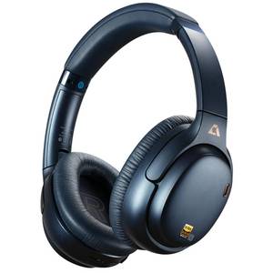 lot 8745 image: 1Mii AI E700 Hybrid Active Noise Cancelling Headphones, Bluetooth Over Ear, Wireless Hi-Res Audio with LDAC & aptX Low Latency for Airplane Travel & Home TV, AI Translation & Custom EQ via APP, Blue