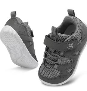 lot 8778 image: LeIsfIt Baby Shoes Boys Girls First Walking Shoes Non-Slip Toddler Breathable Sneakers Infant Sneakers