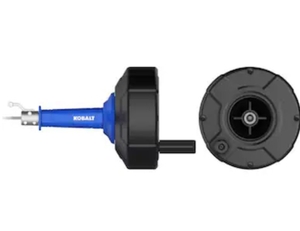 lot 8786 image: Kobalt 14-in x 15-ft High carbon wire Hand auger for Drain
