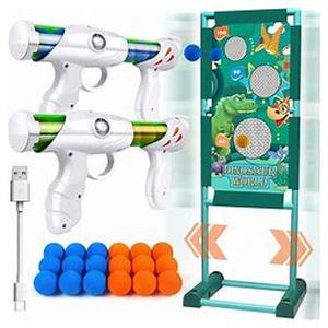 lot 8683 image: Moving Shooting Target Game with Dinosaur World Theme