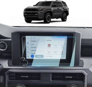 lot 221387 image: 2026 4runner Screen Protector For 2025-2026 Toyota 4runner (SR5TRD SportTRD Off-RoadTRD Off-Road i-FORCE MAX) 8Inch Touchscreen, 2025 4runner Accessories 9H Tempered Glass Anti-Fingerprints Scratch