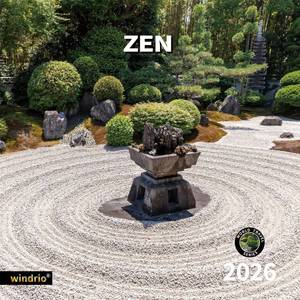 lot 221422 image: 2026 Wall Calendar,Calendar 2026, November 2025 - December 2026, Wall Calendar Zen, 12 x 24 Opened,Full Page Months Thick & Sturdy Paper for Calendar Organizing & Planning