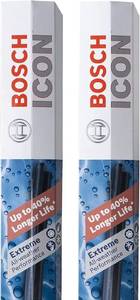 lot 321282 image: BOSCH 24OE20OE ICON Beam Wiper Blades - Driver and Passenger Side - Set of 2 Blades (24OE & 20OE)