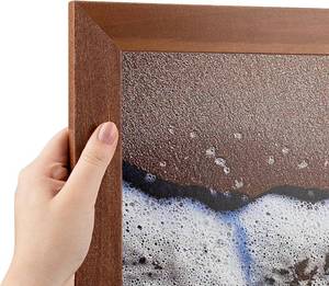 lot 321283 image: ArtToFrames 26x38 Inch Brown Picture Frame, This 1.38 Inch Custom Wood Poster Frame is Walnut, Great for Your Art or Photos - Comes with Economy Acrylic