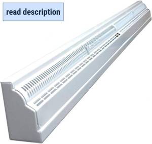 lot 121419 image: TruAire 48 Inch Baseboard Register (White)