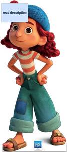 lot 421377 image: Cardboard People Giulia Life Size Cardboard Cutout Standup - Disney Pixar Luca (2021 Film)