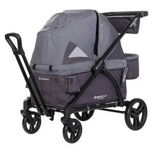 lot 111563 image: Retails for $240 Baby Trend Navigator Plus 2-in-1 Stroller Wagon, Dash Midnight