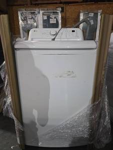 lot 11361 image: LG Top Load Washing Machine White Model WT7005CW