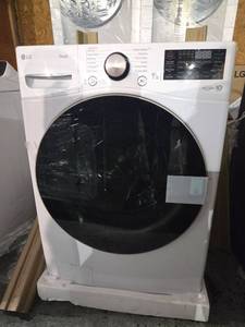 lot 11368 image: LG ThinQ Front Load Washing Machine Model WM4000HWA