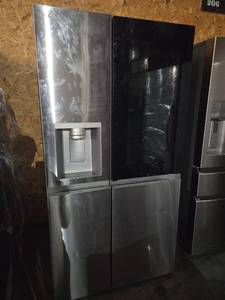 lot 11379 image: LG Side-by-Side Refrigerator with Water Dispenser Model LRSVS2706S
