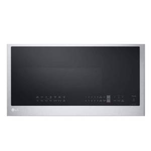lot 11396 image: LG - 2.0 Cu. Ft. Over-the-Range Microwave with Sensor Cooking and EasyClean - Stainless Steel