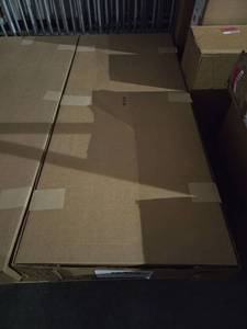 lot 11403 image: GE Appliances Model WR78X44082 Stainless Steel Door Wrap Right Swing