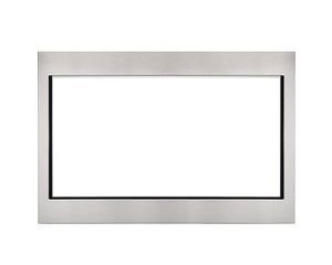 lot 11418 image: Frigidaire - 27 Microwave Trim Kit - Silver Model GMTK2768AF