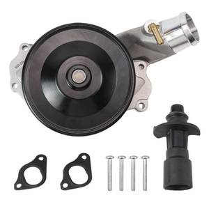 lot 1344 image: YINAVAGAD LR097165 Water Pump & Outlet Pipe Kit for Jaguar F-Pace F-Type XE XF XJ XJR XK XKR 3.0L V6 5.0L V8 2010-2019, for Land Rover Discovery LR4 Range Rover Sport Velar 3.0L V6 5.0L V8 2010-2019