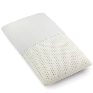 lot 1345 image: ZKSIAMT Latex Pillow, 100% Natural Talalay Latex Pillow with Removable Breathable Cotton Cover, Luxurious Standard Size Soft Bed Pillow for Side Back and Stomach Sleepers, Help Release Neck Pressure
