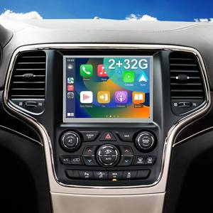 lot 1365 image: 5GWiFi Upgrade Radio for Jeep Grand Cherokee 2014-2021, Dodge RAM 150025003500 2013-2018, Dodge Challenger Charger Durango 2015-2023, Touch Screen Car Stereo Carplay GPS (Only Fit 8.4inch Screen)