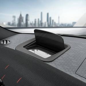 lot 1372 image: KUNGKIC for Mini Cooper Countryman U25 2025 2024 2023 HUD Display Protective Cover Dustproof Car Interior Accessories
