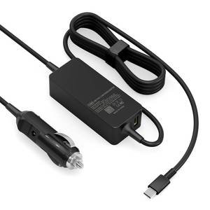 lot 2014 image: 100W Laptop Car Charger USB C Car Charger for Dell LatitudePrecisionXPS, Compatible MacBook ProAir,HP SpectreElitebook,Samsung Galaxy,Asus,acer,Lenovo ThinkPadYogaIdea Car Laptop Charger