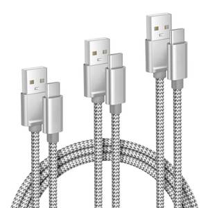 lot 2435 image: Elebase iPhone 17 17e Pro Max Charging Cable 1.53.36.6FT 3Pack,USB A to Type C Car Charger Cord,USBC Carplay Cable for New Apple 16 Plus iPad 10 Mini 7 Air 8,Airpods,Samsung Galaxy S26 S25 A17 Ultra