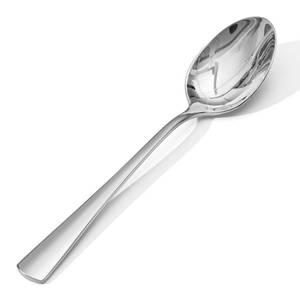 lot 2465 image: KINGSTONE 8.15-Inch Dinner Spoons (Not Teaspoons), 4-Piece 1810 Stainless Steel Table Spoon Set, Silver, Food Grade, Dishwasher Safe