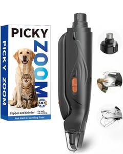 lot 2498 image: 2-in-1 Dog & Cat Nail Clippers and Grinder with Light �� Safety Guard to Avoid Overcutting, Sharp Blade, Painless Quiet Pet Nail Claw Trimmers, Professional Grooming Tool for Large Small Pets