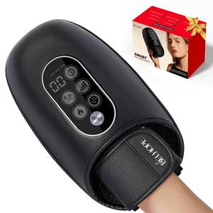 lot 5998 image: Hand Massager with Heat and Compression, Hand Massage for Arthritis and Carpal Tunnel Relief, 6 Intensities with Wrist Massager and Kneading Massage Nodes, Mothers Day Gifts for Men Women