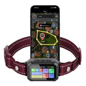 lot 6026 image: GPS Wireless Dog Fence & Training Collar System, Free AppRemote Controlled Custom Boundary up to 7000ft, BeepVibrationSafe Correction Modes, Early Alert, Waterproof for Dogs 10 lbs