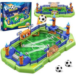 lot 6494 image: Mini Foosball Table Game for Kids �� Soccer Board Game, Portable Tabletop Pinball Interactive Sports Game, Indoor Family Party Birthday Gift Educational & Active Toy for Boys Girls Ages 3