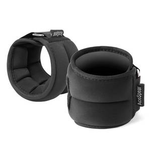 lot 6495 image: AceSpear Ankle Weights Sets for Men Women Kids 1lb 2lb 3lb 4lb 5lb Leg Weights Arm Wrist Weights Gym for Foot Exercise Training Workout Walking Jogging Yoga (Black, 2 lbs x 2)