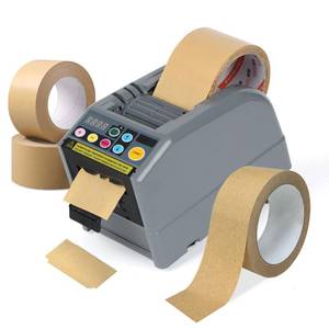 lot 9114 image: Ribbon Cutting Machine, Automatic Tape Dispenser, Dual-Tape Design, 999mm Max Cut Length, Smart Memory & Safety Sensor for Office, Craft, and Packaging Use