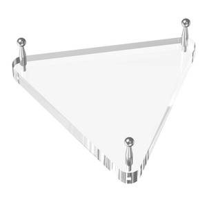 lot 10013 image: SVENJBB Clear Acrylic Basketball Holder, Display Ball Stand for Football, Soccer, Volleyball, Acrylic Ball Stand with Rubber Feet and Silver Pegs for Displaying Sports Memorabilia, 1 Pack