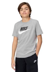 lot 10043 image: Nike Kids Sportswear JDI T-Shirt, Dark Grey HeatherWhite, Small