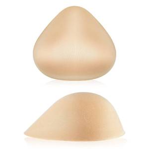 lot 10059 image: Hercicy 1 Pair Cotton Breast Forms Light Sponge Mastectomy Breast Cancer Support Bra for Women