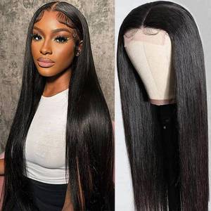 lot 10077 image: MIRTHFUL 30 Inch Straight Lace Front Wigs Human Hair 4x4 Lace Closure Wigs for Black Women 200 Density Wear and Go Glueless Wigs Human Hair