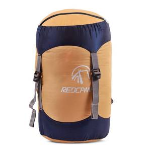 lot 12379 image: REDCAMP Nylon Compression Stuff Sack, Lightweight Sleeping Bag Compression Sack Great for Backpacking, Hiking and Camping, Orange L