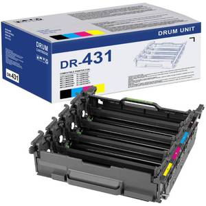 lot 13327 image: DR-431CL Drum Unit Replacement for Brother DR431CL Drum Unit HL-L8260CDW HL-L8360CDW HL-L8360CDWT MFC-L8610CDW MFC-L8900CDW Printer, DR 431CL Drum Up to 31,000 Pages (Only Drum)