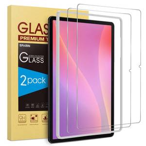 lot 14041 image: SPARIN 2 Pack Screen Protector for Samsung Galaxy Tab S10 LiteS10 FES9 FE 5G 10.9 inch & Galaxy Tab S9 11 inch, with Easy Installation Frame, 9H Tempered Glass Case FriendlyS Pen Compatible