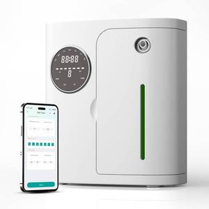 lot 15453 image: CVRAW Waterless Diffuser, 2500 Sq.Ft Coverage, Essential Oil Diffusers, Plug in Scent Air Machine with App Control, 160ML, House Warming Gift Ideas for New Home, Large Room, Office, Hotel, White
