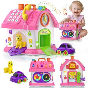 lot 15458 image: Hurdaos Montessori Toys for 1 Year Old Girls, 1st Present First Birthday Gifts for One Year Old Girl Baby Girl Boy Toy 12-18 Months, Educational Learning Toddler Montessori Toys 1-2