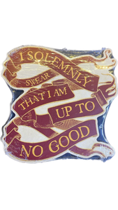 lot 16260 image: Harry Potter I Solemnly Swear That I Am Up To No Good Acrylic Sign