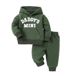 lot 16269 image: Voonlie Toddler Baby Boy Fall Clothes Long Sleeve Hoodie Sweatshirts Pants Set Infant Winter Outfits 0-6M