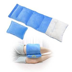 lot 16278 image: Knee Pillow for Side Sleepers Leg Pillows Side Sleeping Hip Pillow Knee Wedge Leg Support Pillow Between Legs for Sleeping Knee Support Surgery Pillow for Aligns Spine, Back, Sciatica Pain Relief