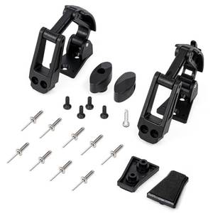 lot 16364 image: 2206609 Replacement Clear Window Latch Hardware Kit Compatible with Polaris Ranger Door# 2882188 2882901 2883229