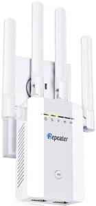 lot 16365 image: 2026 New WiFi Extender Signal Booster for Home, 17ksq.ft Long Range WiFi Repeater Wireless Routers Signal Amplifier, Mesh WiFi 15X Faster Access Point with Ethernet Port, 5 Working Modes