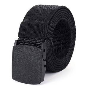 lot 18016 image: Mile High Life  Nylon Web Belt  Outdoor Military Belt  TSA Safe Buckle PlasticMetal