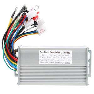 lot 18020 image: Labwork 36-48V Brushless Motor Speed Controller DC 500W Scooter Controller Replacement for E-Bike Square Wave Controller