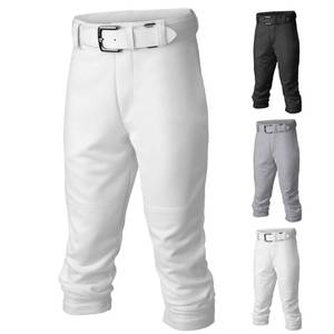 lot 18035 image: Easton  PRO Pull Up Baseball Pant  Youth  Full Length  Elastic Bottom  Youth White Y L