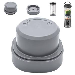 lot 18054 image: Blade Cover & Vessel Cap for Ninja Blast Portable Blender - Compatible with BC100BC151 Series, Food Grade Leakproof Replacement Part, Dishwasher Safe